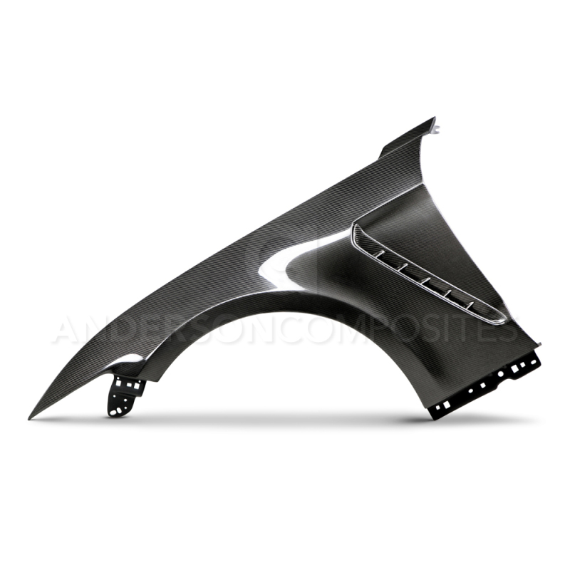 Anderson Composites 15-16 Ford Mustang GT 350 Style Carbon Fiber Front Fenders - AC-FF15FDMU-GR