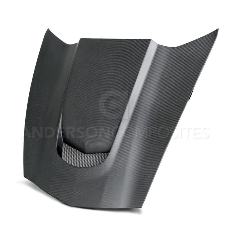 Anderson Composites 04-16 Chevy Corvette C7 Stingray Dry Carbon Fiber Hood - AC-HD14CHC7-VS-DRY