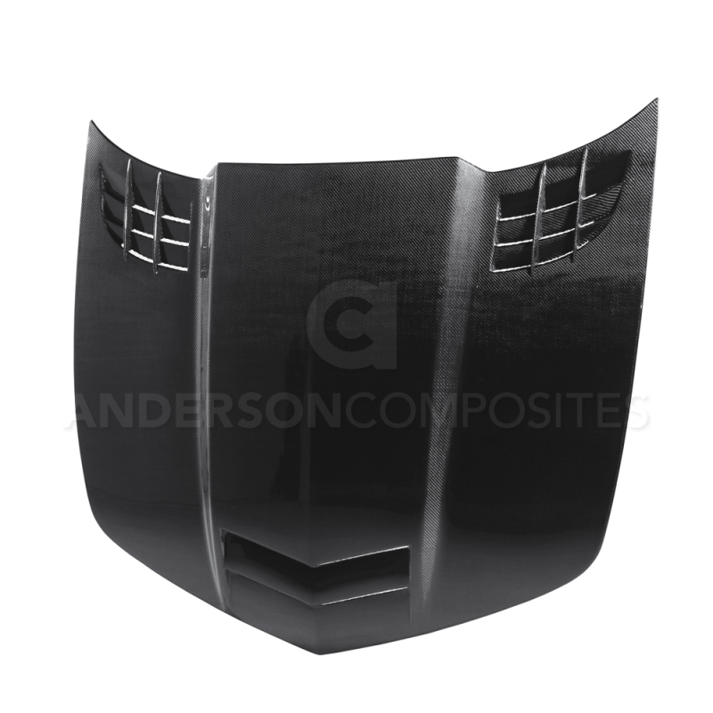 Anderson Composites 10-13 Chevy Camaro TTII-Style Carbon Fiber Hood - AC-HD1011CHCAM-TTII