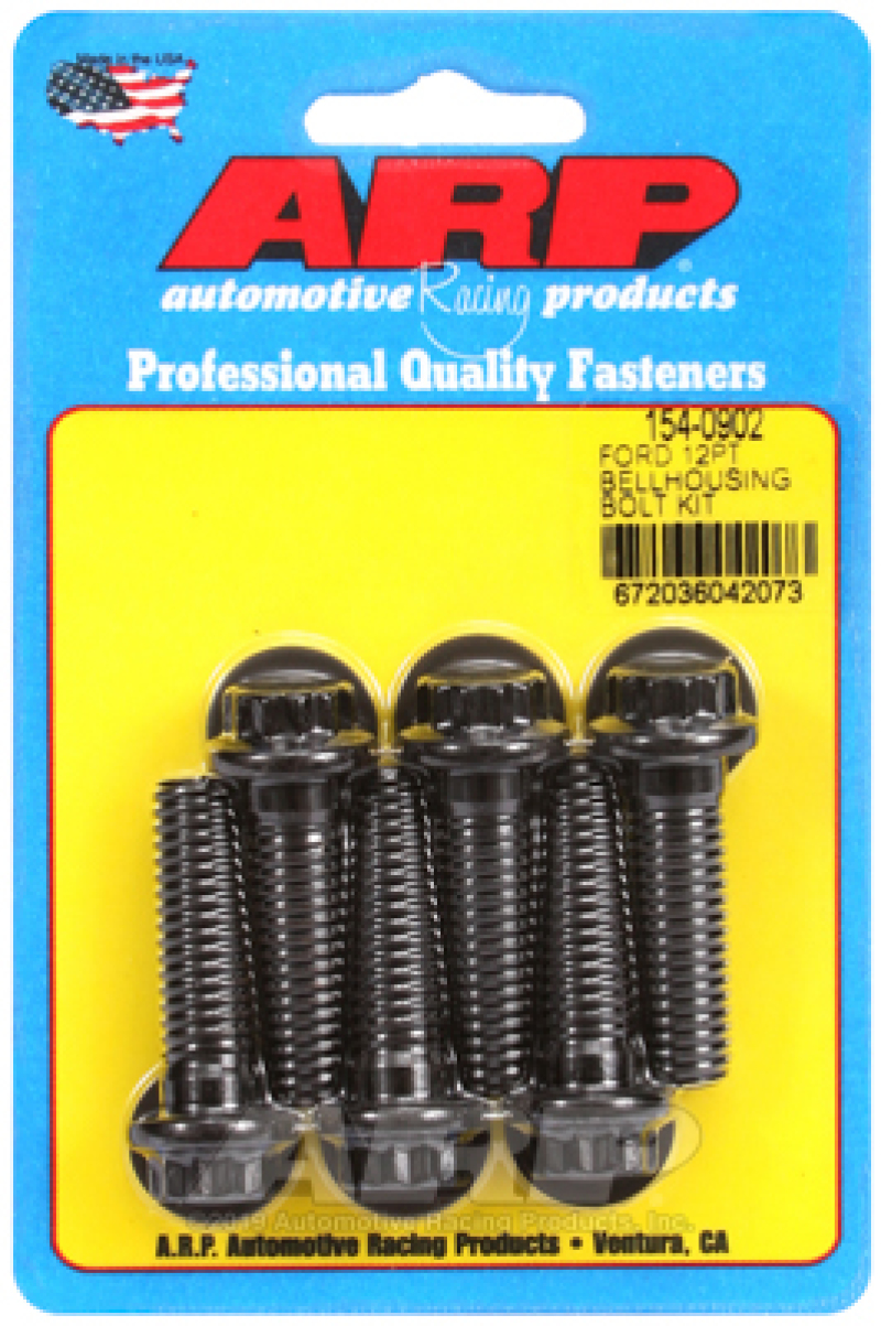 ARP Ford 12pt Bellhousing Bolt Kit - 154-0902