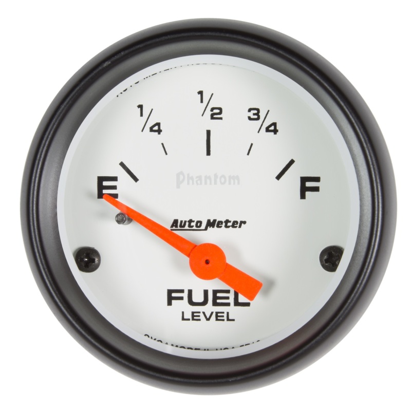 Autometer Phantom Gauge Fuel Level 2 1/16in 73e To 10f(Aftermarket Linear) Elec Phantom - 5719