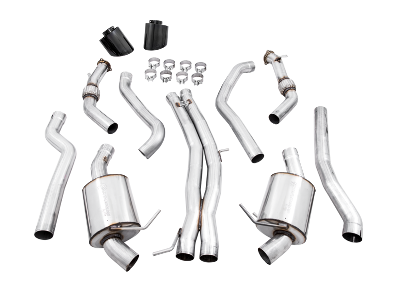 AWE Tuning Audi B9 RS5 Touring Edition Exhaust - w/ Diamond Black RS Tips - 3015-33108