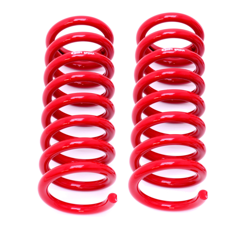 BMR 64-72 A-Body Front Lowering Springs - Red - SP034R