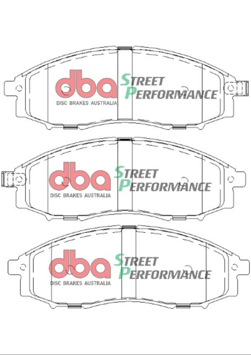 DBA 00-04 Nissan Xterra SP500 Front Brake Pads - DB1439SP