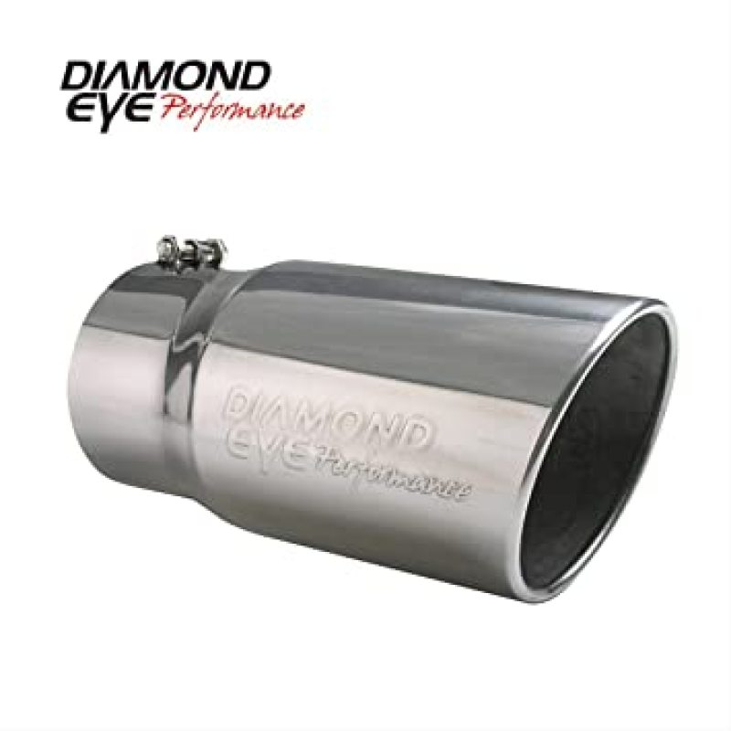 Diamond Eye TIP 3in-4inX12in BOLT-ON ROLLED ANGLE 15-DEGREE ANGLE CUT: EMBOSSED DIAMOND EYE - 3412BRA-DE