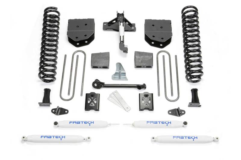 Fabtech 05-07 Ford F250 4WD w/Factory Overload 6in Basic Sys w/Perf Shks - K20101