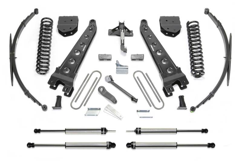 Fabtech 08-10 Ford F250 4WD 10in Rad Arm Sys w/Coils & Dlss Shks - K2046DL