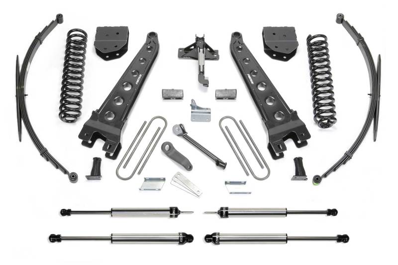 Fabtech 11-16 Ford F250 4WD 10in Rad Arm Sys w/Coils & Dlss Shks - K2147DL