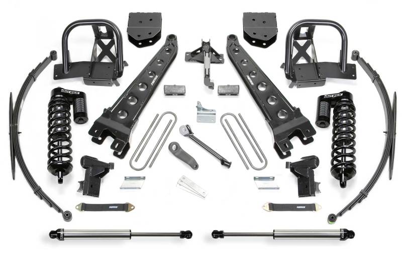 Fabtech 11-16 Ford F350 4WD 10in Rad Arm Sys w/Dlss 4.0 C/O & Rr Dlss - K2153DL