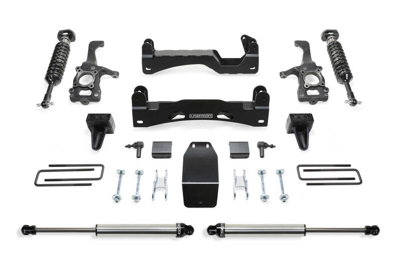 Fabtech 15-20 Ford F150 4WD 6in Perf Sys w/Dlss 2.5 C/O & Rr Dlss - K2195DL