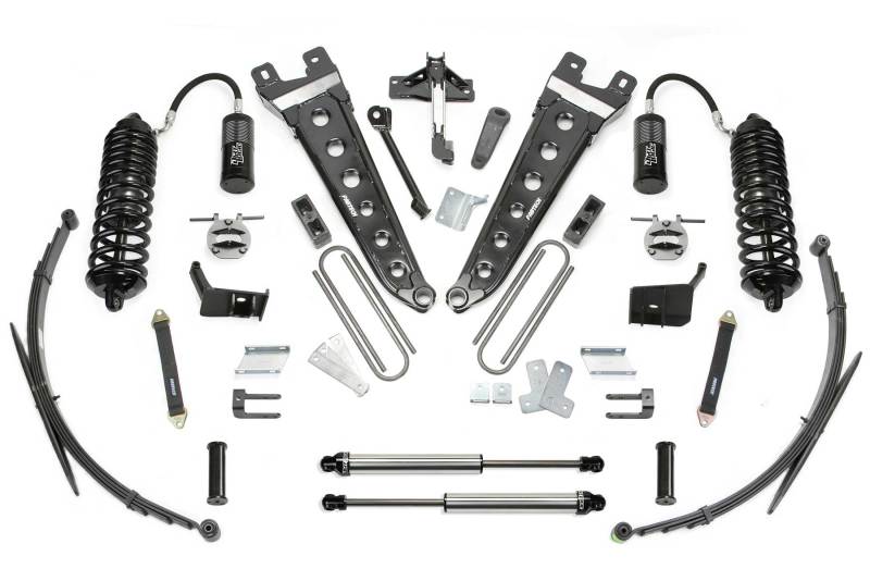 Fabtech 11-16 Ford F250/350 4WD 8in Rad Arm Sys w/4.0 R/R & 2.25 & Rr Lf Sprngs - K2275DL