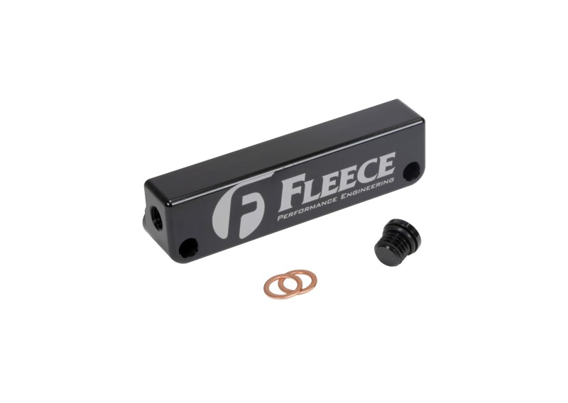 Fleece Performance 19-21 Dodge Ram 6.7L Cummins 5th Gen Fuel Filter Delete - FPE-FFD-RO-5G