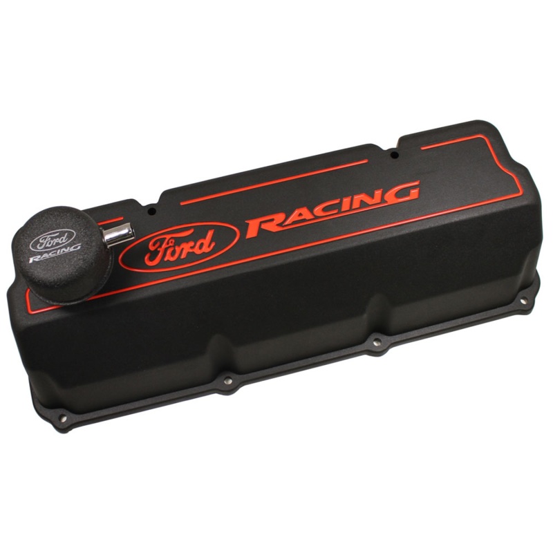 Ford Racing Cleveland Black Aluminum Valve Cover - M-6582-Z351B