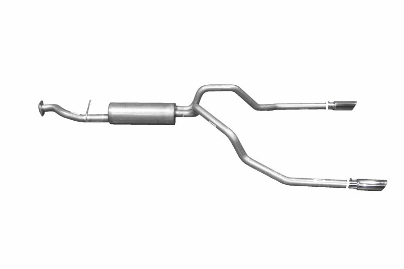Gibson 99-05 Chevrolet Silverado 1500 Base 4.3L 2.5in Cat-Back Dual Split Exhaust - Stainless - 65542