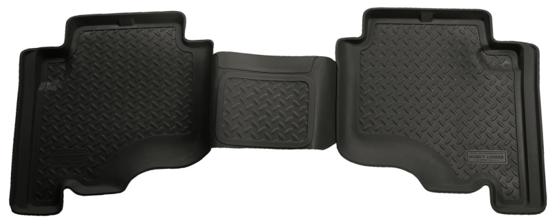 Husky Liners 05-10 Jeep Grand Cherokee/2006 Commander Classic Style 2nd Row Black Floor Liners - 60611