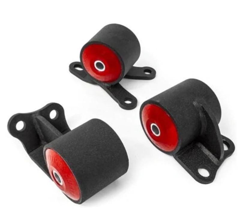 Innovative 92-95 Civic B/D Series Black Steel Mounts 85A Bushings (Auto Chassis Auto Trans) - 19552-85A