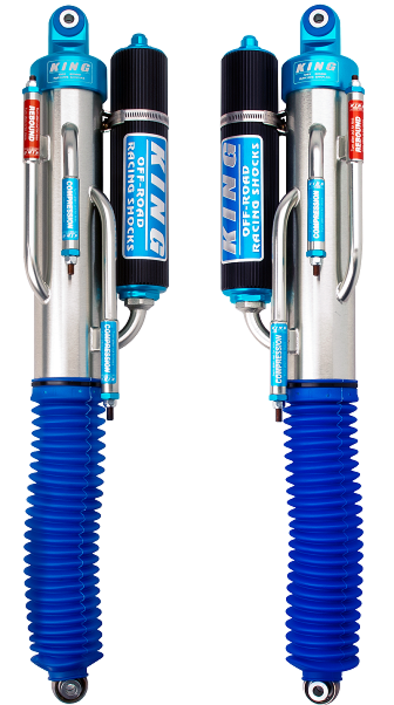 King Shocks 10-14 Ford F150 Raptor 4WD Rear 3.0 Dia Bypass Piggyback Shock w/Standard Fin Res (Pair) - 30001-402F