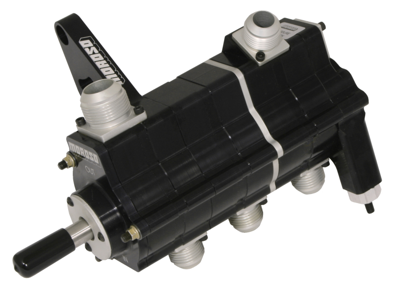 Moroso Black Series Dragster 3 Stage Dry Sump Oil Pump - Left Side - .875 Pressure - 22523