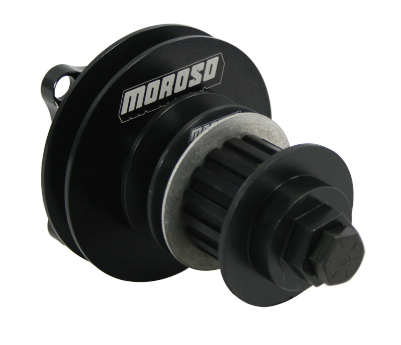 Moroso Ford Small Block (4 Bolt) Dry Sump & Vacuum Pump Drive Kit - Flange Style w/Pulleys - 63853