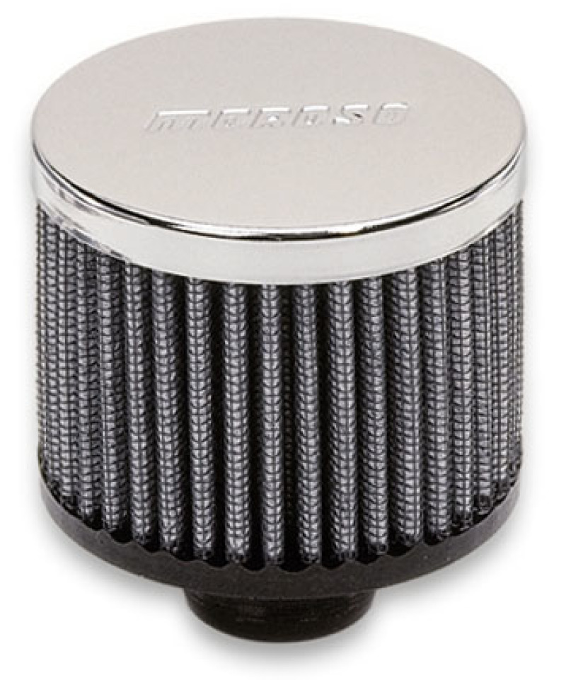 Moroso Filtered Valve Cover Breather - Push-In - No Hood - 1.22in ID - 68817