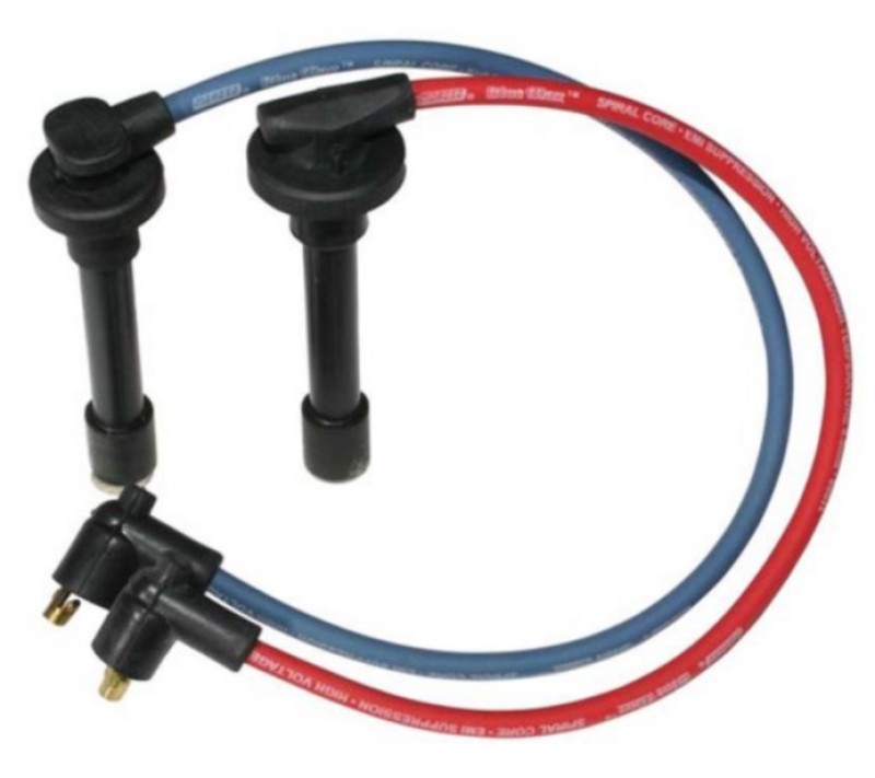 Moroso Custom Ignition Wire Set - Blue Max - Spiral Core - Colored High Temp Wire Separators - Red - 72680