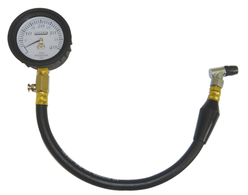 Moroso Tire Pressure Gauge 0-40psi - Garage Series - 89593