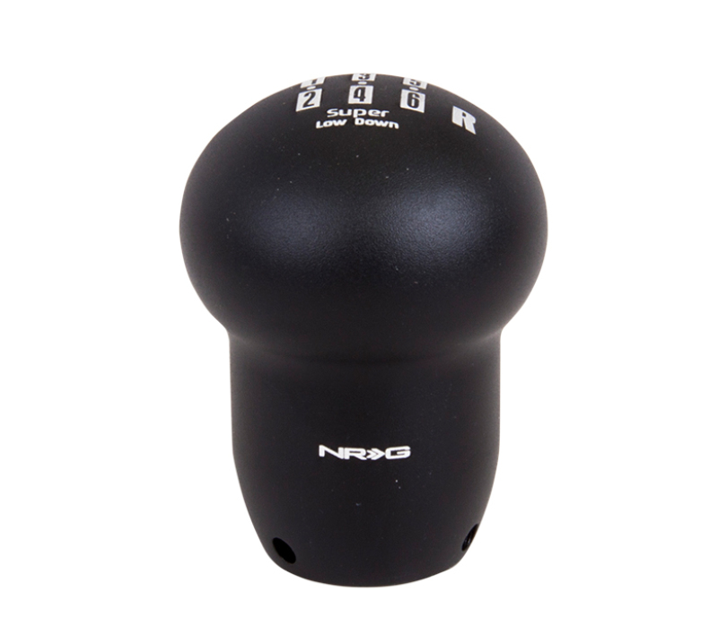 NRG Universal Super Low Down Shift Knob - Black (6 Speed) - SK-141BK