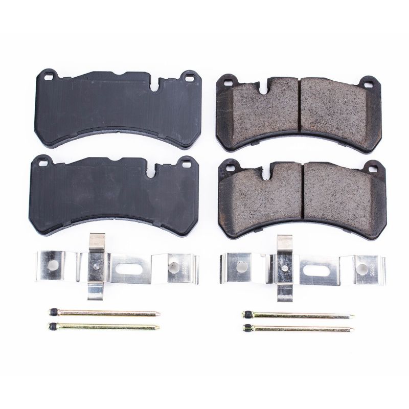 Power Stop 17-18 Alfa Romeo Giulia Front Z17 Evolution Ceramic Brake Pads w/Hardware - 17-1116