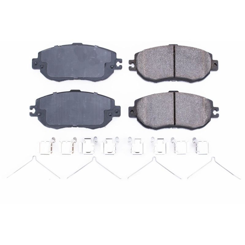 Power Stop 93-94 Lexus LS400 Front Z17 Evolution Ceramic Brake Pads w/Hardware - 17-612