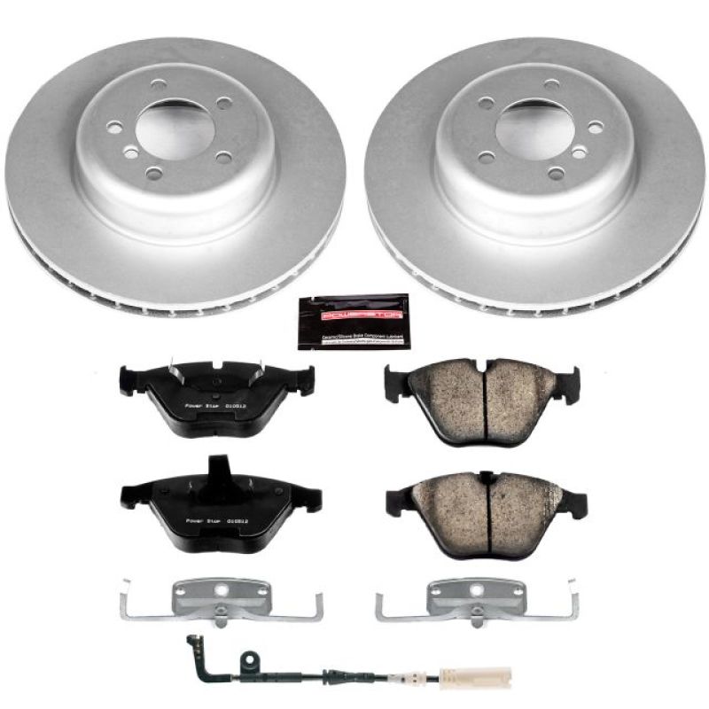 Power Stop 08-10 BMW 535i Front Z23 Evolution Sport Coated Brake Kit - CRK2918