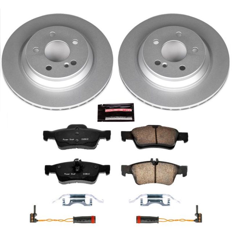 Power Stop 03-06 Mercedes-Benz S500 Rear Z23 Evolution Sport Coated Brake Kit - CRK2998