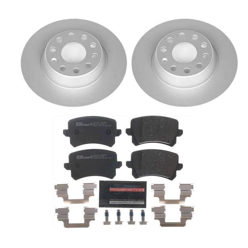 Power Stop 2009 Volkswagen Passat Rear Euro-Stop Brake Kit - ESK7811