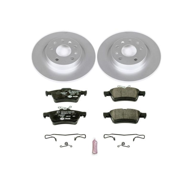 Power Stop 03-11 Saab 9-3 Rear Euro-Stop Brake Kit - ESK981