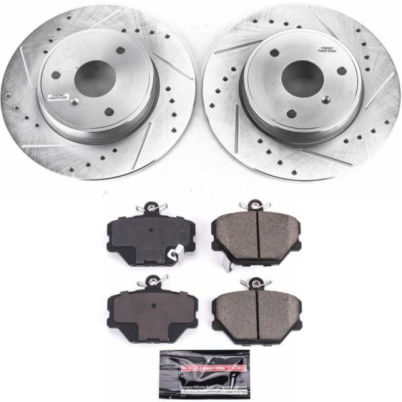 Power Stop 08-16 Smart Fortwo Front Z23 Evolution Sport Brake Kit - K5695