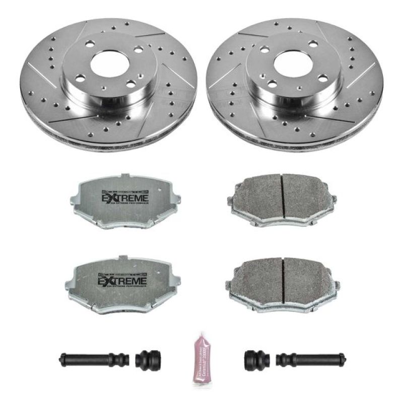 Power Stop 94-97 Mazda Miata Front Z26 Street Warrior Brake Kit - K793-26