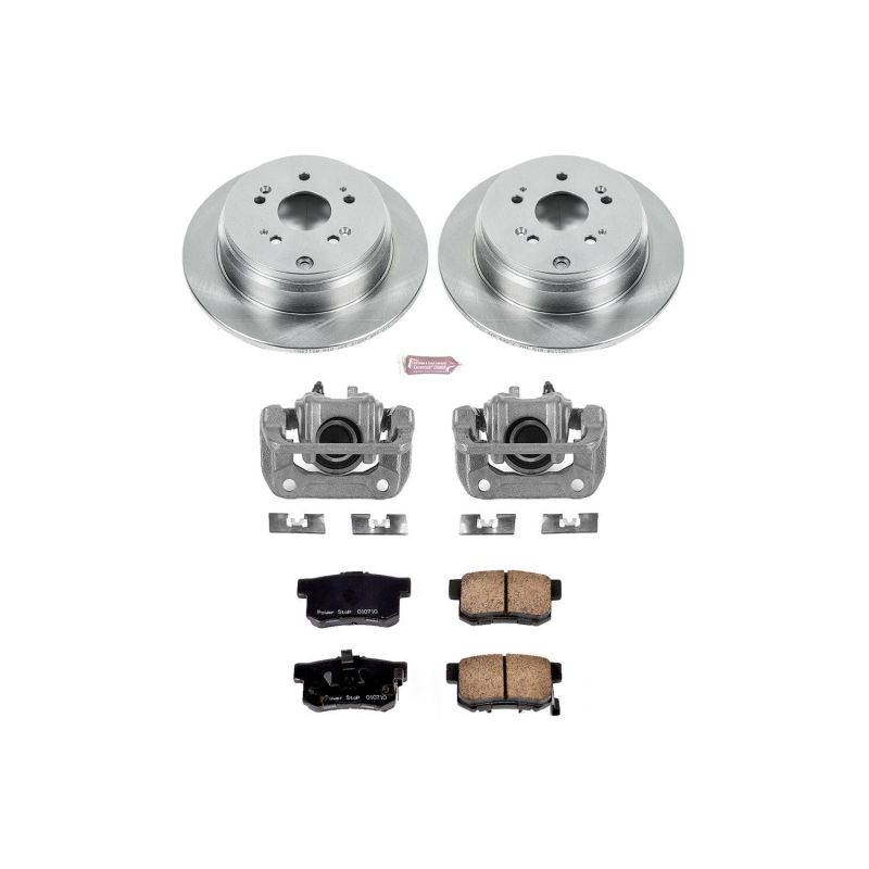 Power Stop 10-18 Acura RDX Rear Autospecialty Brake Kit w/Calipers - KCOE206