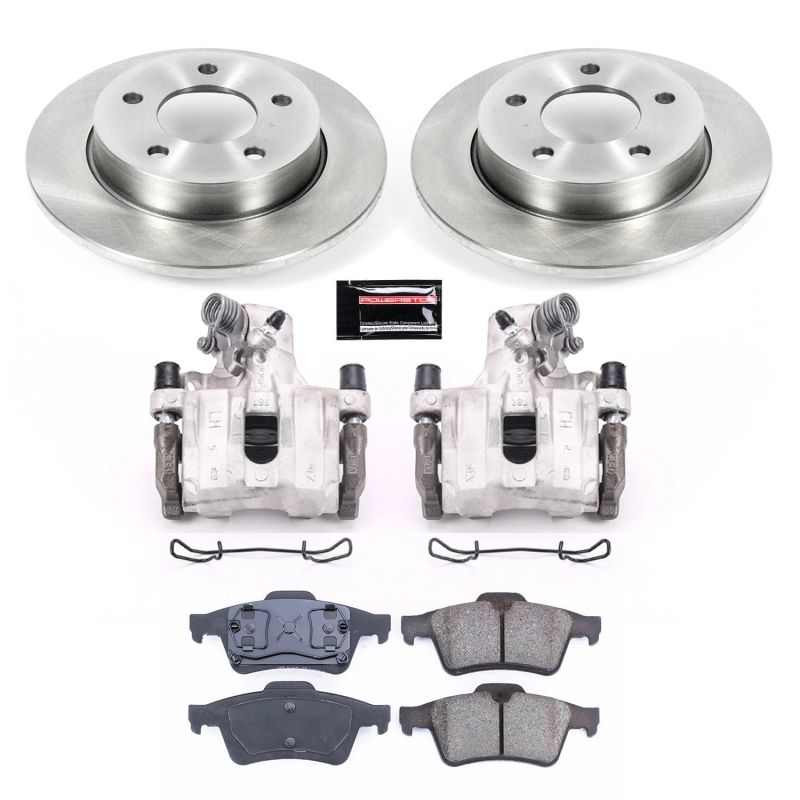 Power Stop 04-05 Mazda 3 Rear Autospecialty Brake Kit w/Calipers - KCOE124