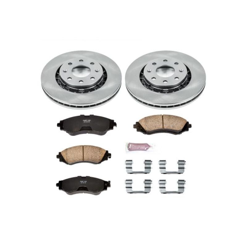 Power Stop 04-11 Chevrolet Aveo Front Autospecialty Brake Kit - KOE5893