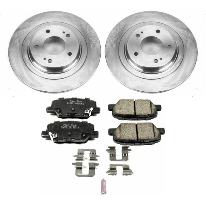 Power Stop 14-18 Mitsubishi Outlander Rear Autospecialty Brake Kit - KOE6976 Power Stop 14-18 Mitsubishi Outlander Rear Autospecialty Brake Kit - KOE6976