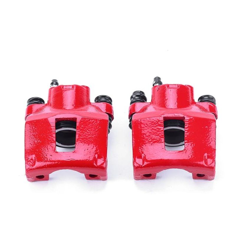 Power Stop 96-02 Ford Crown Victoria Rear Red Calipers w/o Brackets - Pair - S4637