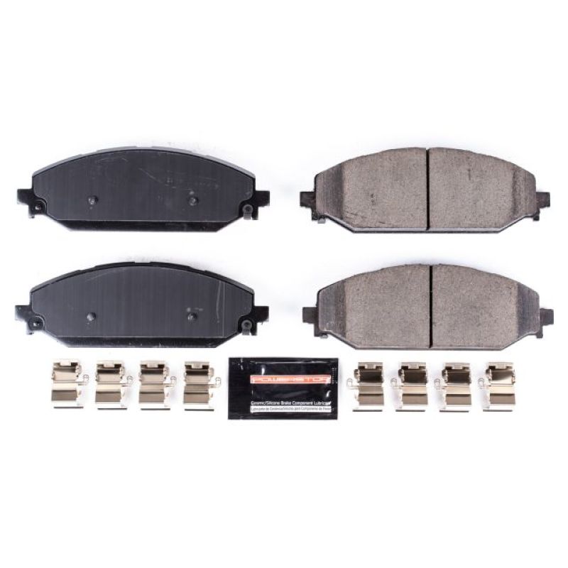 Power Stop 2019 Ram 1500 Front Z23 Evolution Sport Brake Pads w/Hardware - Z23-2179