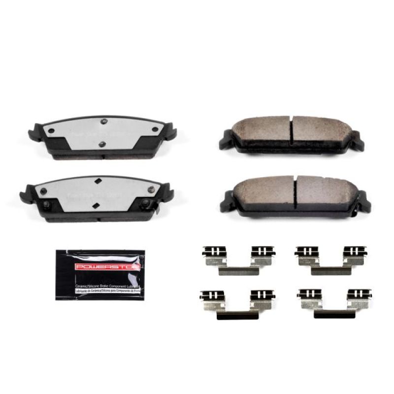 Power Stop 99-00 Cadillac Escalade Rear Z36 Truck & Tow Brake Pads w/Hardware - Z36-1194