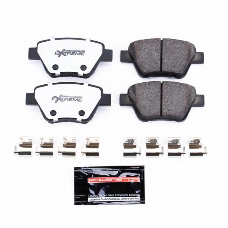 Power Stop 10-13 Audi A3 Rear Z26 Extreme Street Brake Pads w/Hardware - Z26-1456