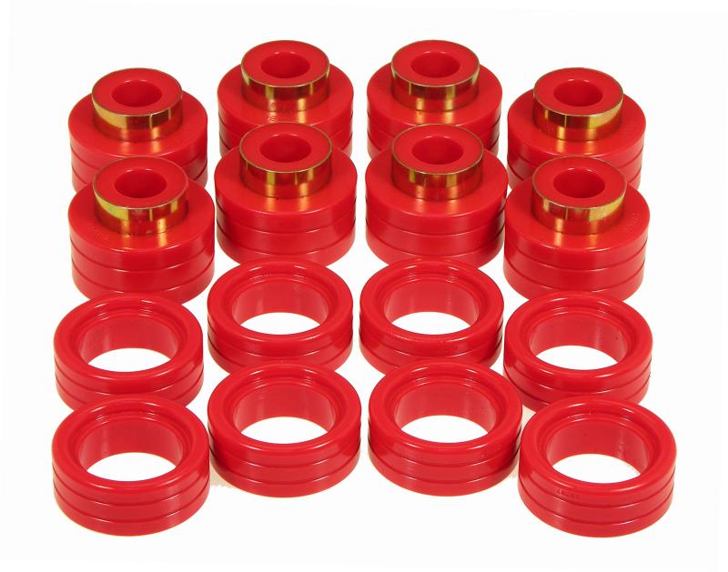 Prothane 94-01 Dodge Ram 2/4wd Cab Mounts - Red - 4-108