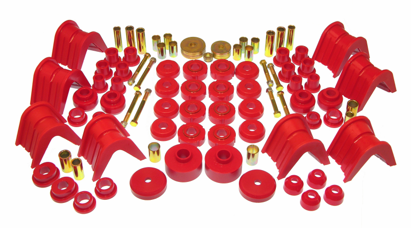 Prothane 66-77 Ford Bronco Total Kit - Red - 6-2016