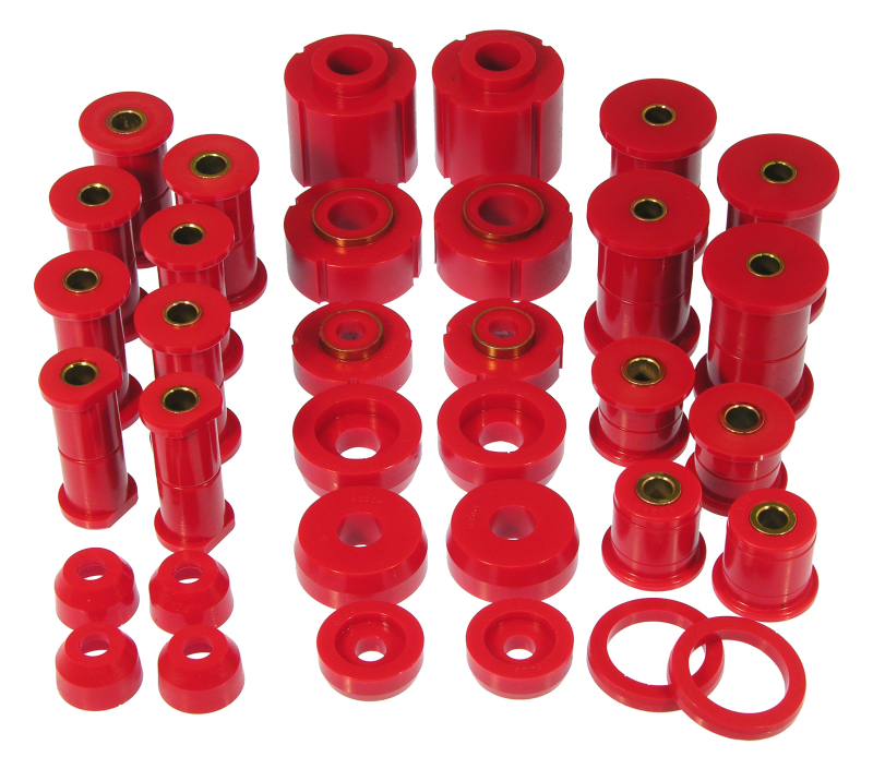 Prothane 80-98 Ford F250 4wd Total Kit - Red - 6-2027