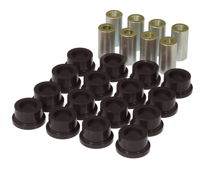 Prothane 10 Chevy Camaro Rear Toe & Trailing Arm Link Bushings - Black - 7-1214-BL