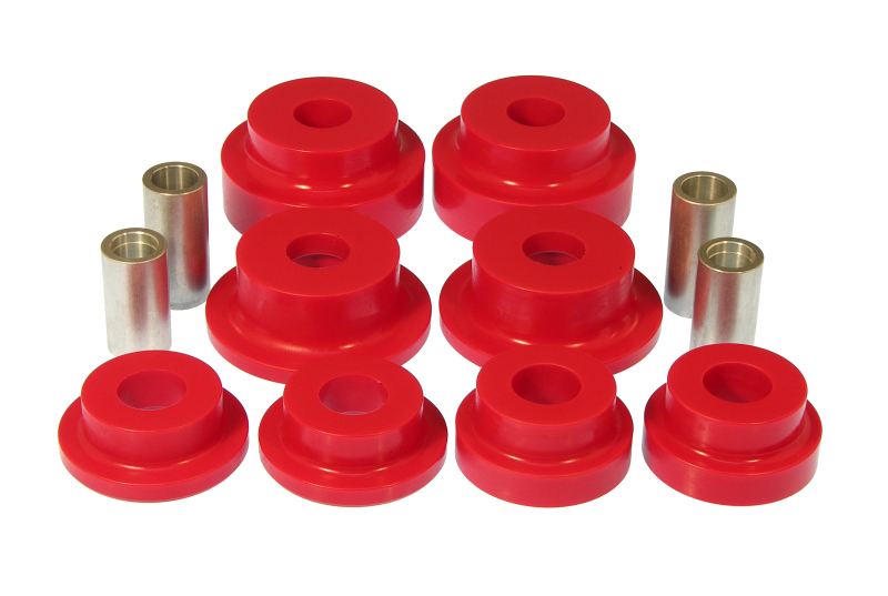 Prothane 10 Chevy Camaro Rear Subframe Bushing Kit - Red - 7-142