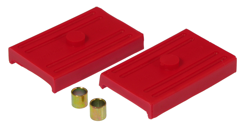 Prothane 68-69 Chevy Camaro/Firebird Upper or Lower Spring Pad - Red - 7-1701