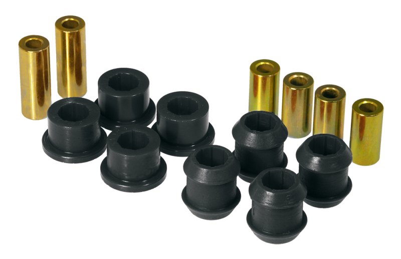 Prothane 88-91 Honda Civic Front Upper/Lower Control Arm Bushings - Black - 8-202-BL